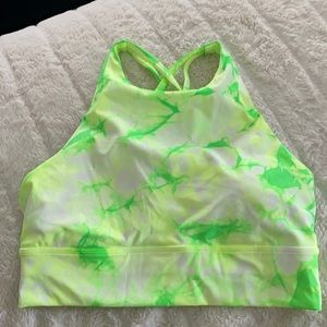 Energy bra high neck long line